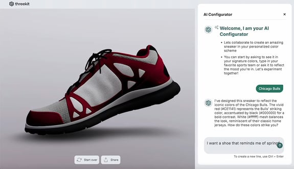 ai config shoe poster