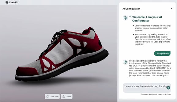 ai config shoe poster
