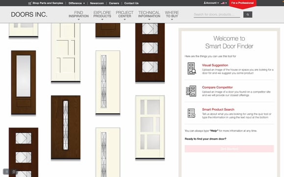 visual discovery ai doors poster