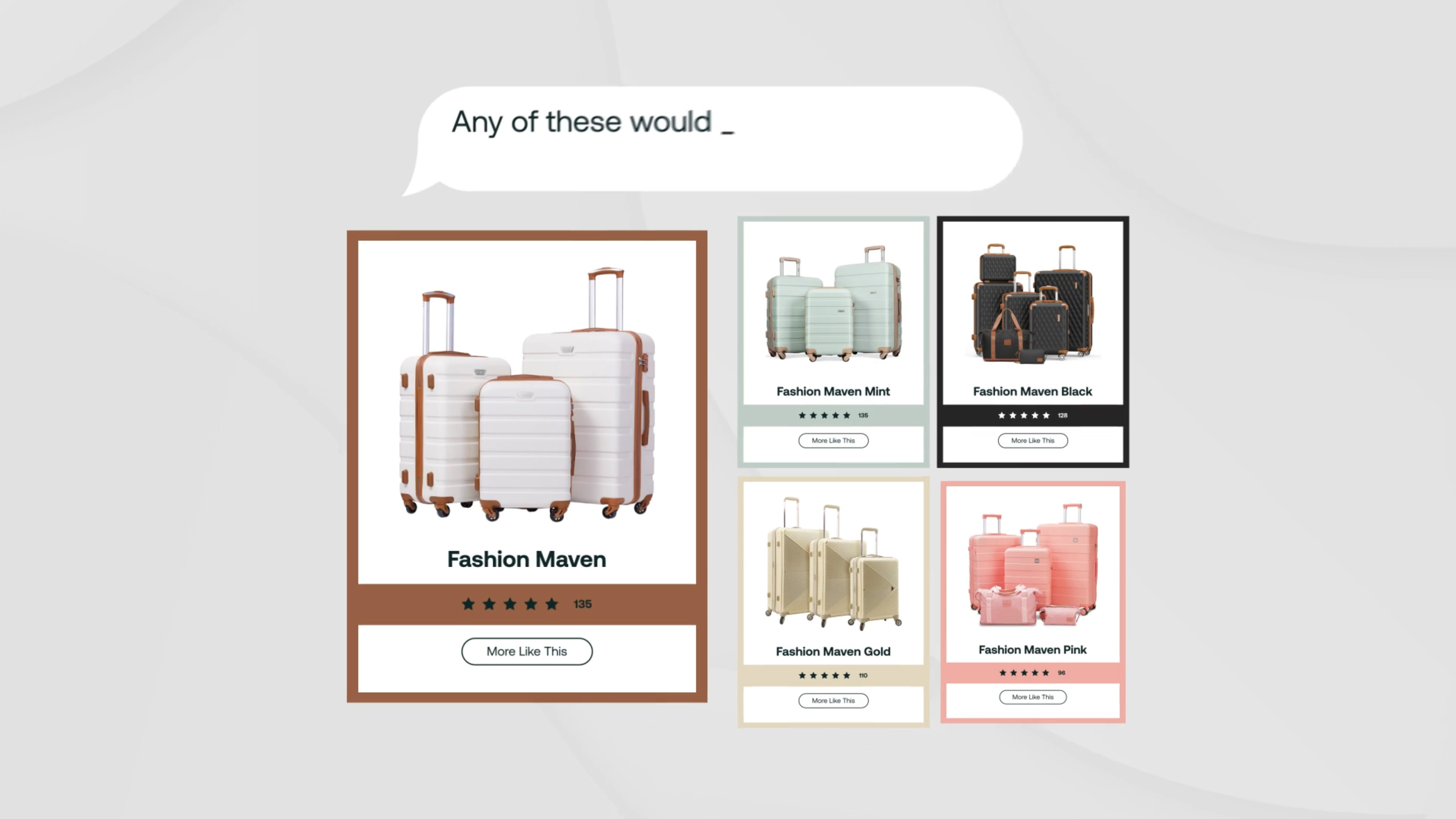 visual discovery luggage poster