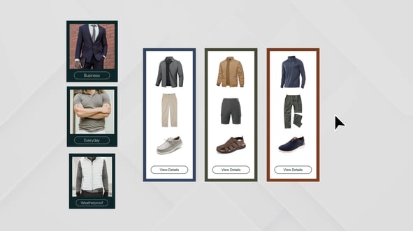 visual discovery outfit poster