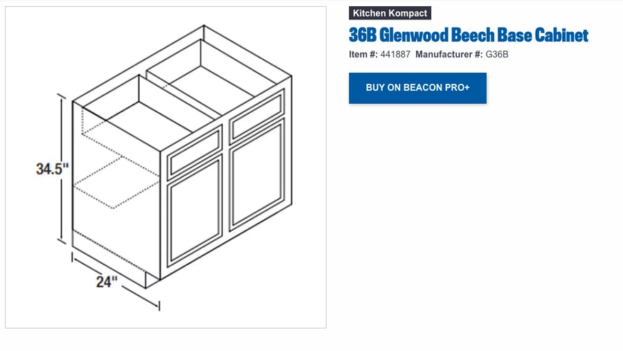 cabinet configuration