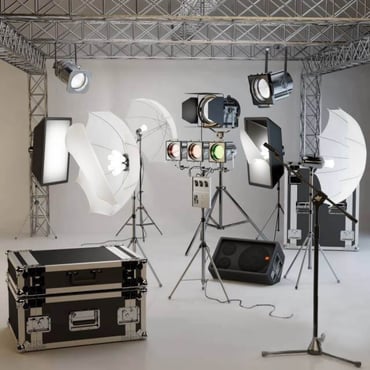 3d photo studio set up