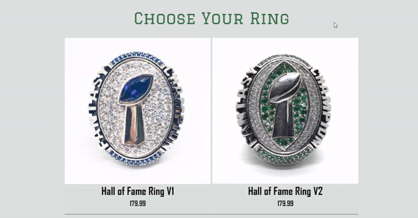 Choose Your Ring – Custom Fantasy Rings online configurator