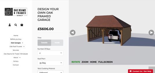 Online 3D Configurators Are Building The Future of Construction E-Commerce