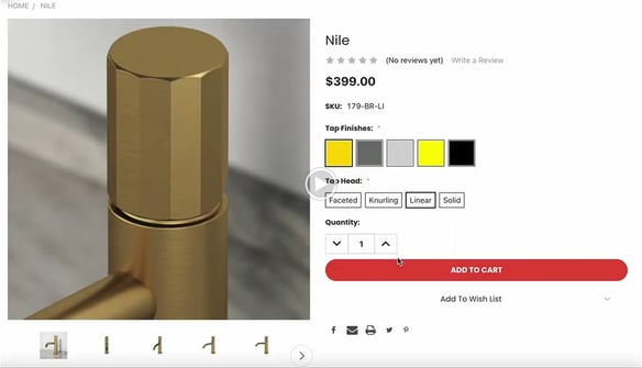 lookbook-building materials lifestyle scenes