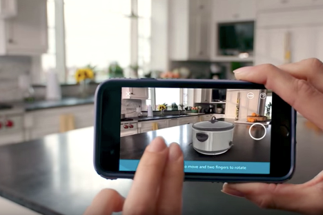 3D and AR Product Visualization for Kitchen and Bath