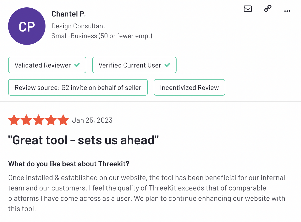 Threekit review 2