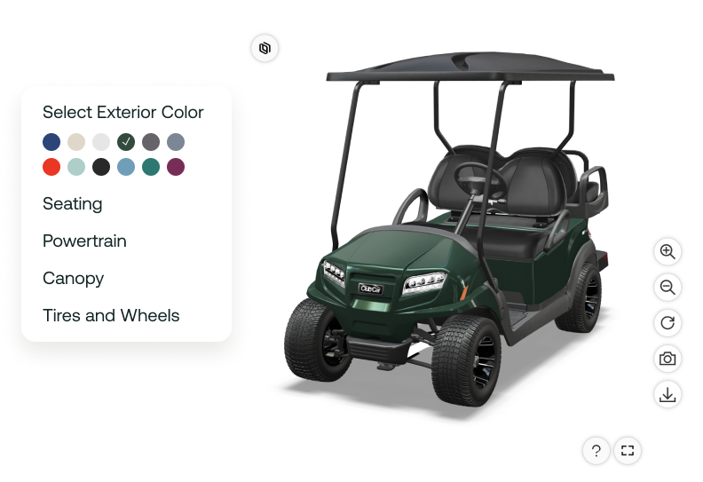 hero product configurator