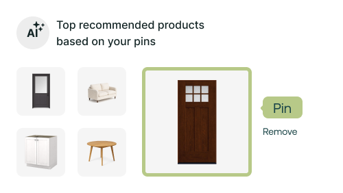 pinning and filtering