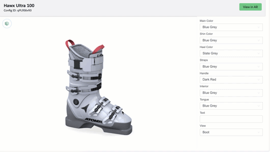 Ski Boot Configurator