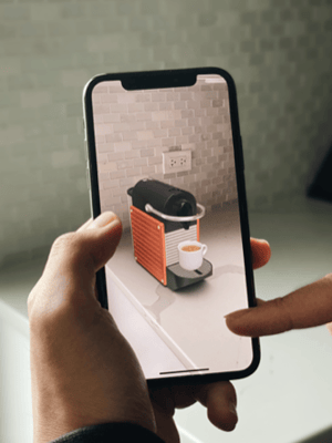 augmented reality nespresso