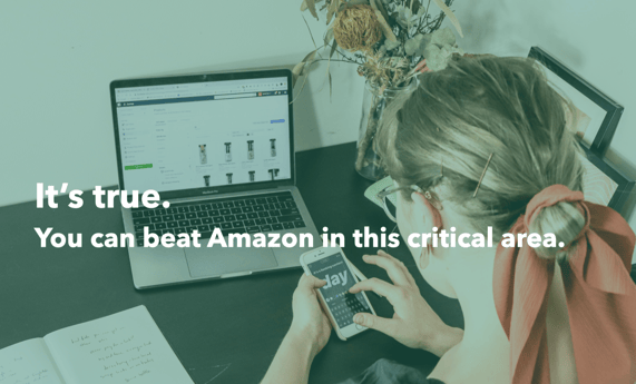 beat amazon with better visuals