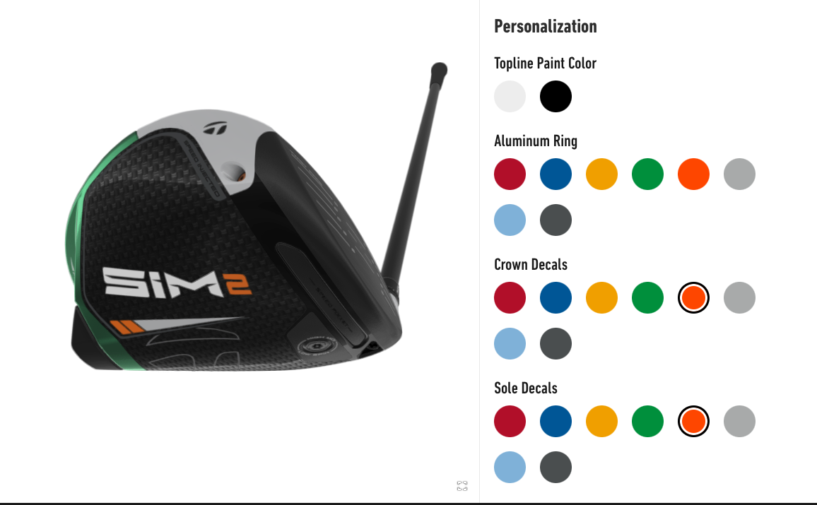 golf club configurator