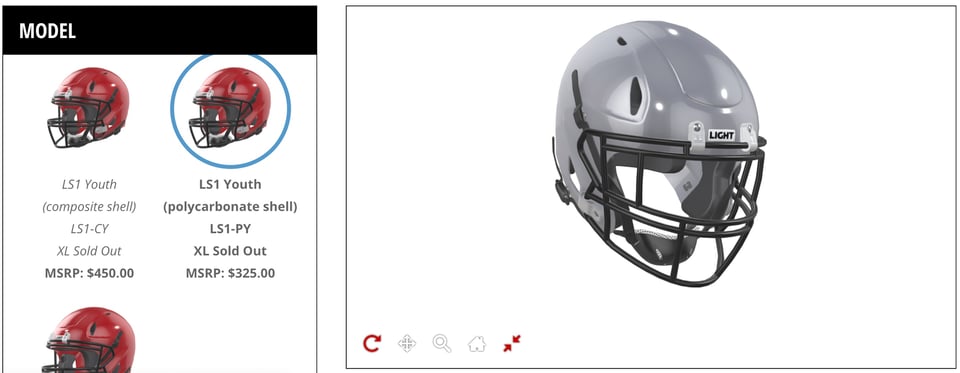 helmet model