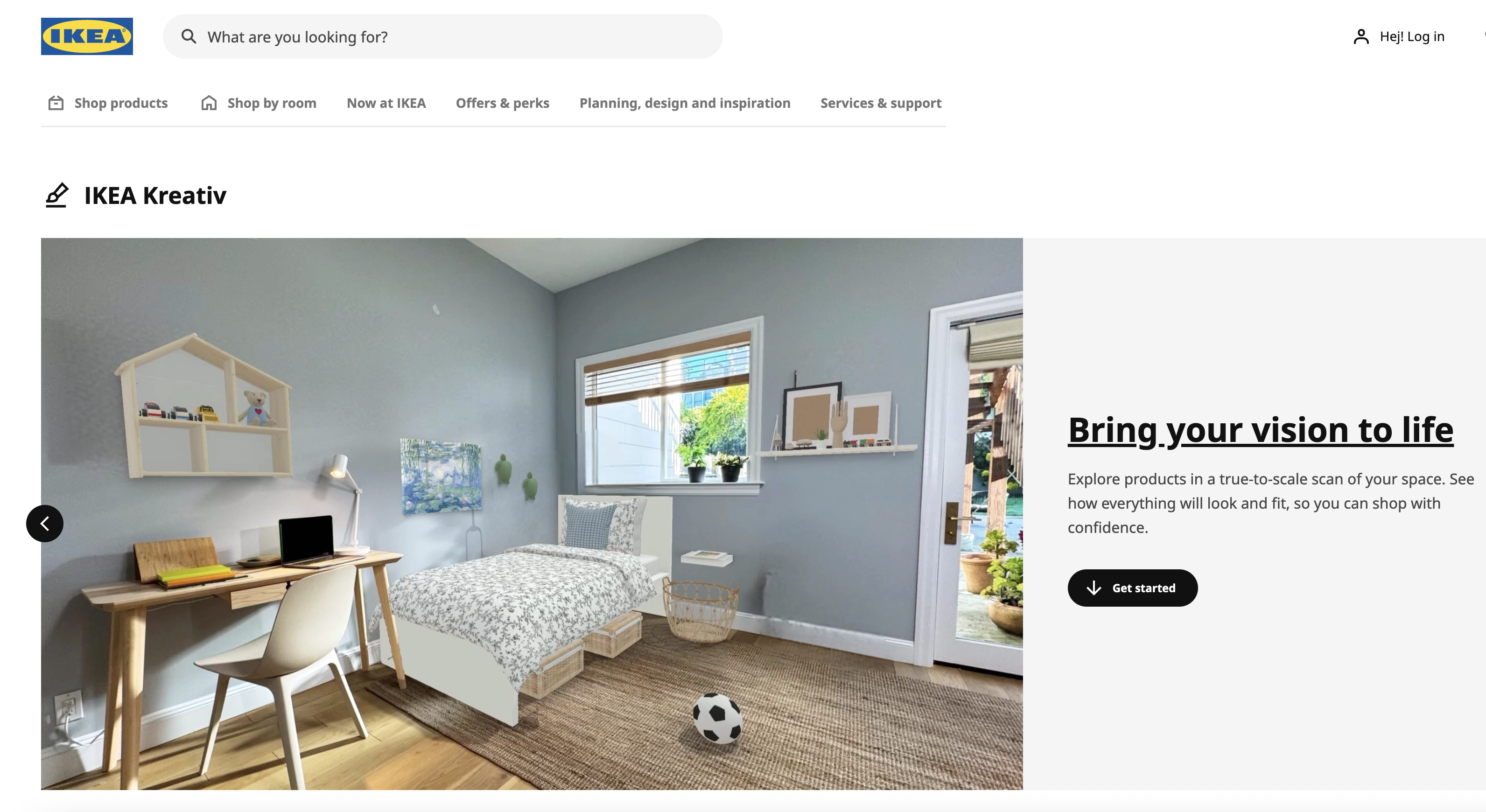 ikea guided selling tool example