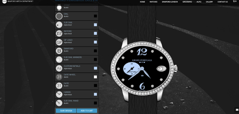 bamford watch configurator