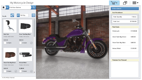 motorcycle configurator woocommerce