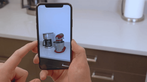 Augmented Reality Product Customizer for Stand Mixer