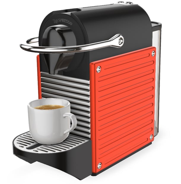 3D Espresso coffee machine