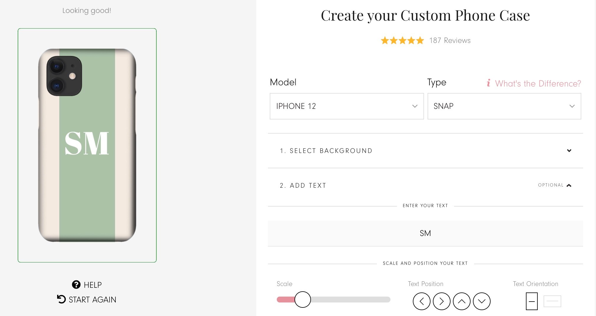 phone customizer for ecommerce