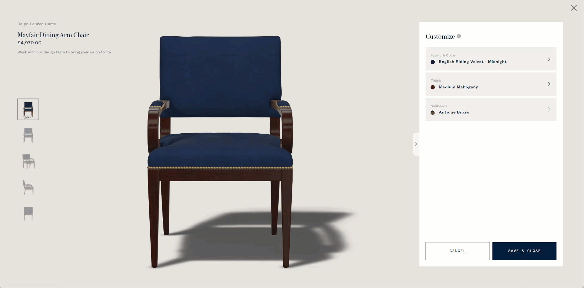 ralph lauren chair