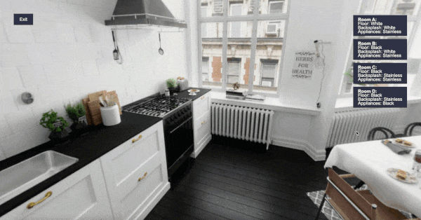 interactive interiors kitchen