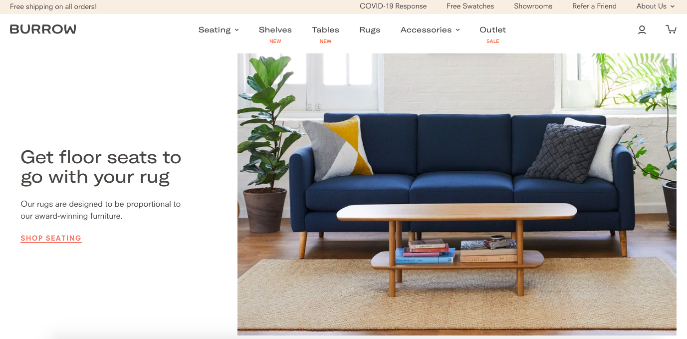 burrow furniture