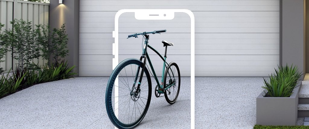 Shopify augmented reality bike 