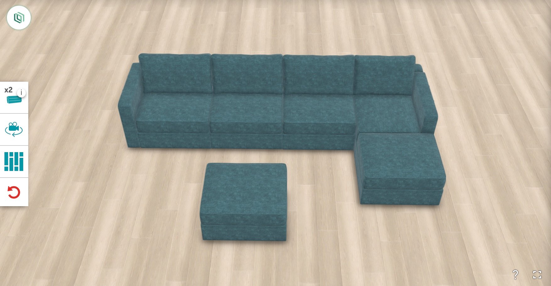 Lovesac magento configurator