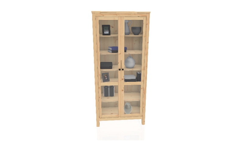 Ikea Cabinet and Bookshelf