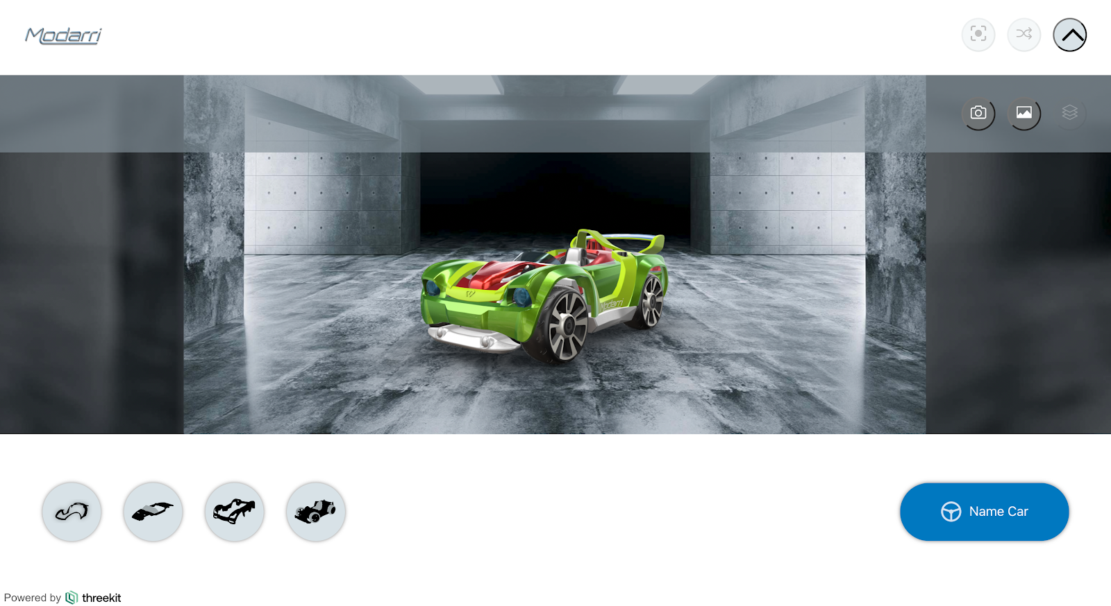 Modarri toy car configurator