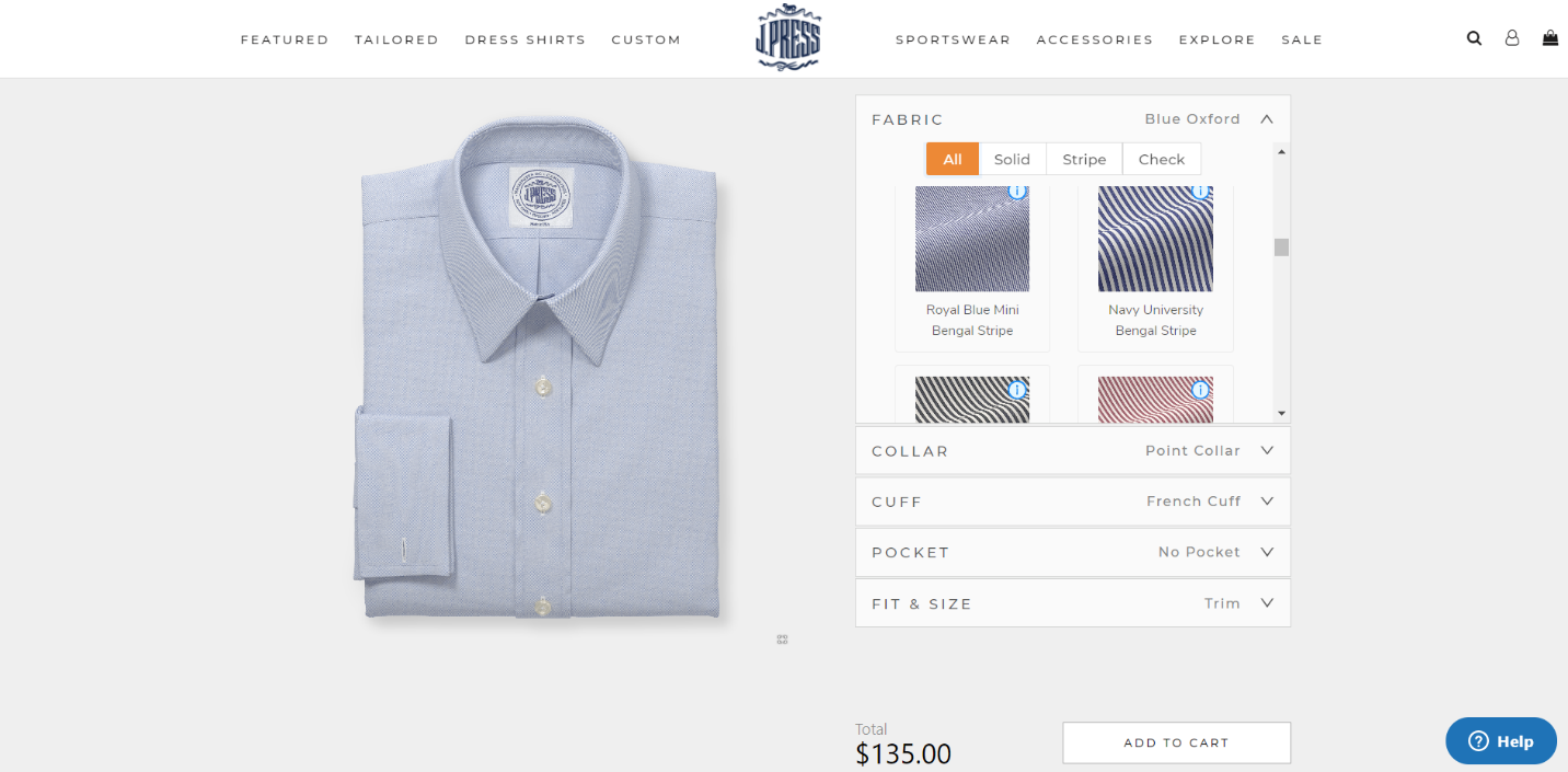 digital shirt custmizer