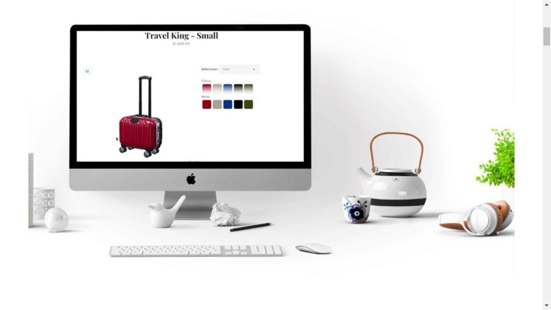 salesforce cpq configurator luggage