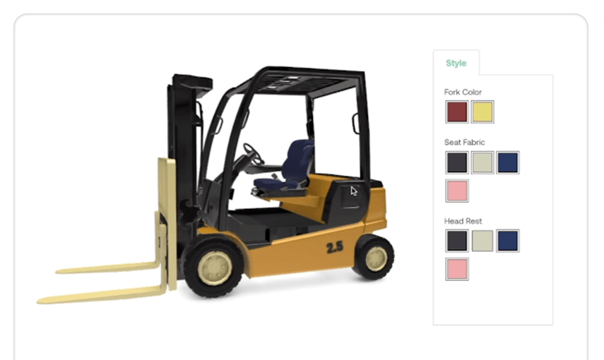 Threekit for Manufacturing & Heavy Equipment 