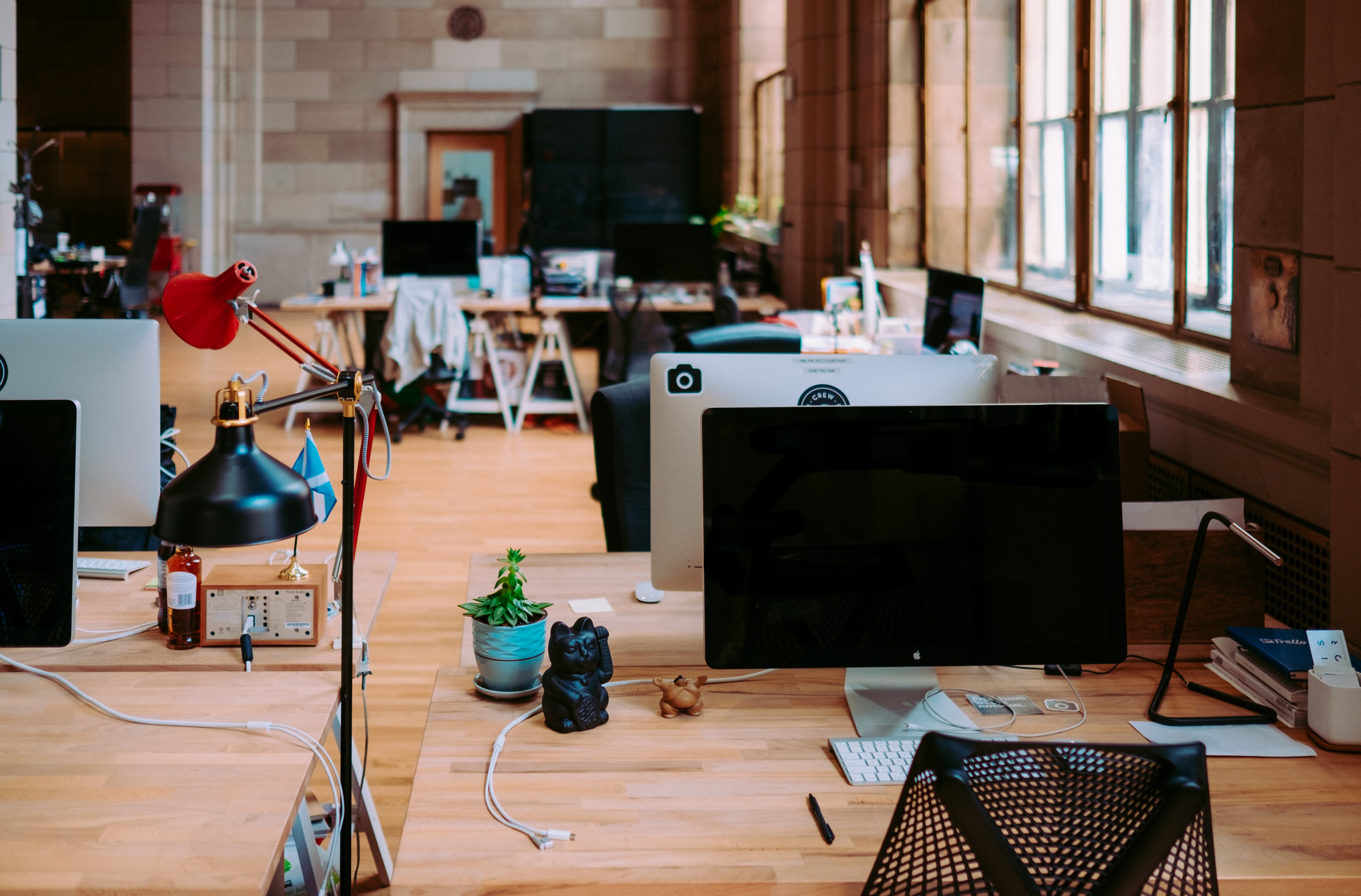 Tech startup office