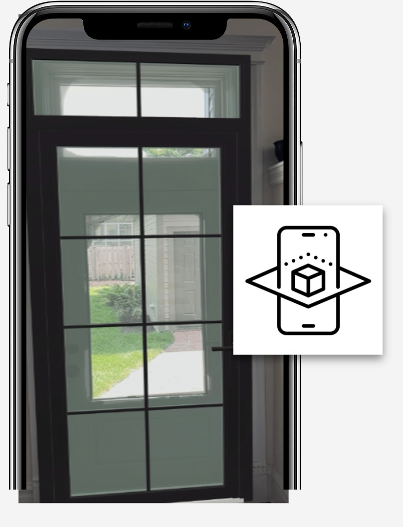 Convince: door shown in augmented reality