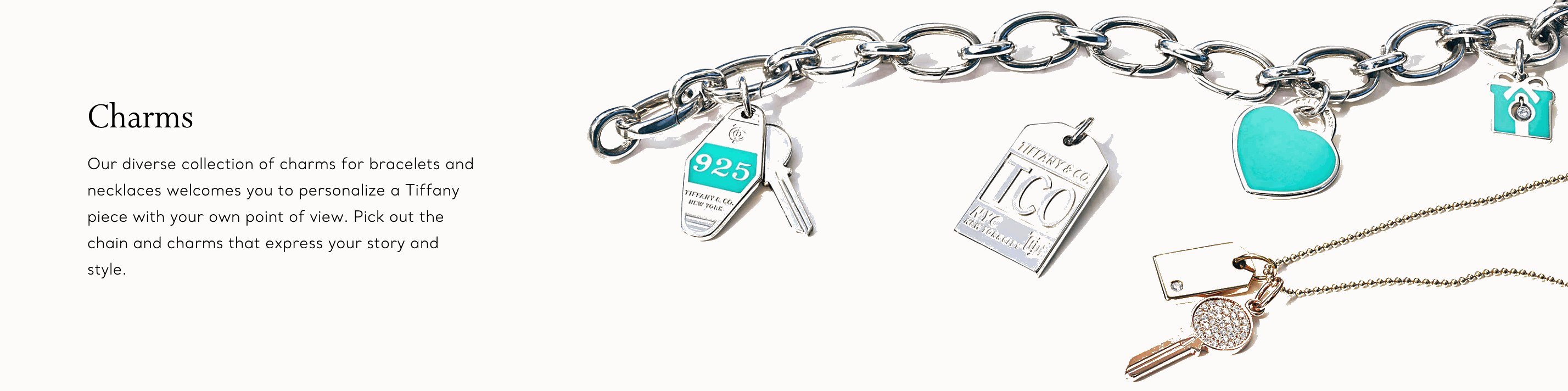 Tiffany key chain using product customizers